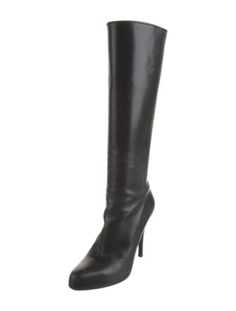 Christian Dior Leather Boots