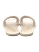Christian Dior Leather Printed Slides