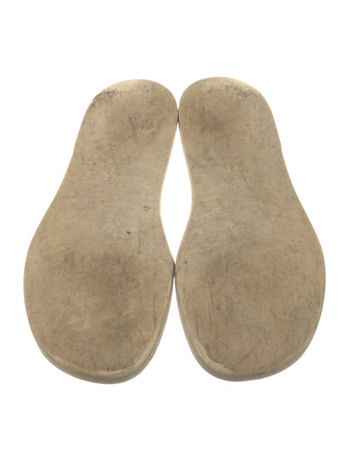 Christian Dior Leather Printed Slides