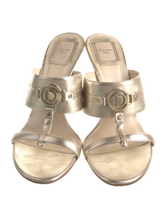 Christian Dior Leather Slides