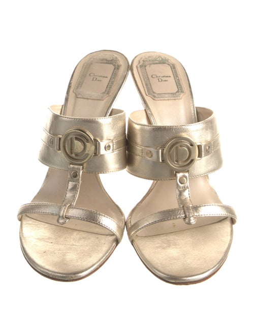 Christian Dior Leather Slides
