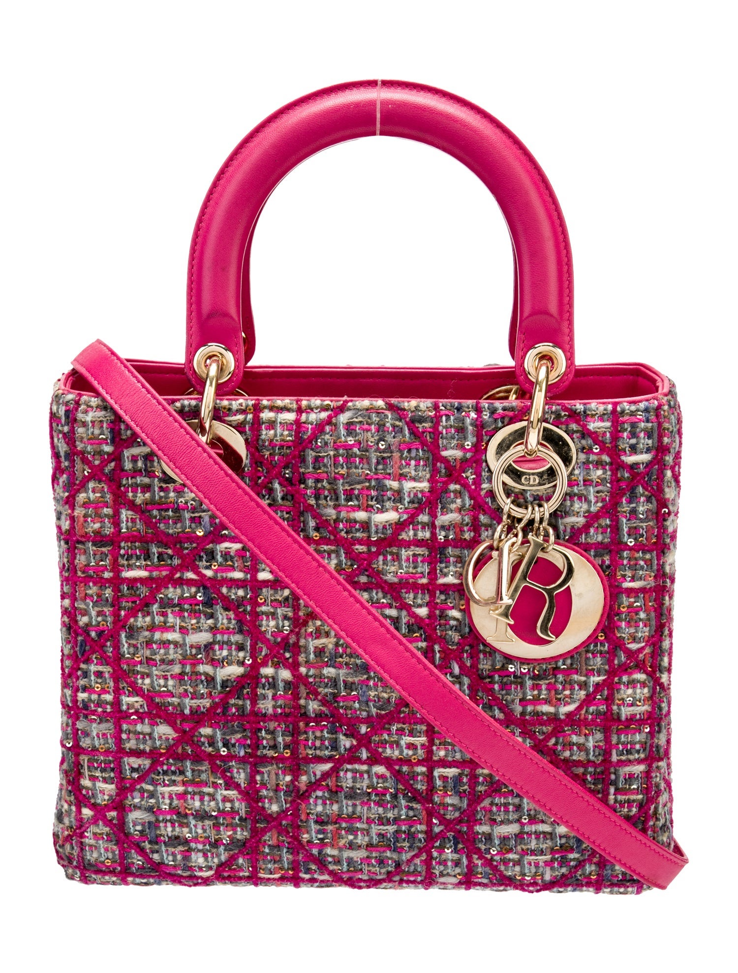 Christian Dior Cannage Lady Dior Medium