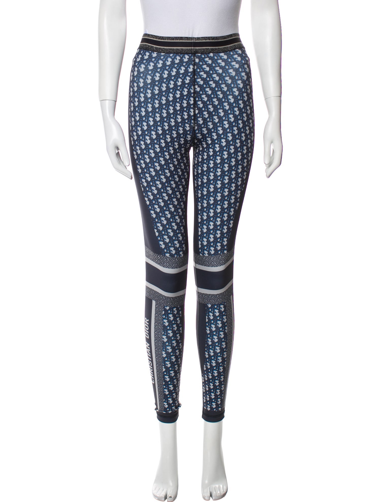 Christian Dior Printed Skinny Leg Pants w/ Tags