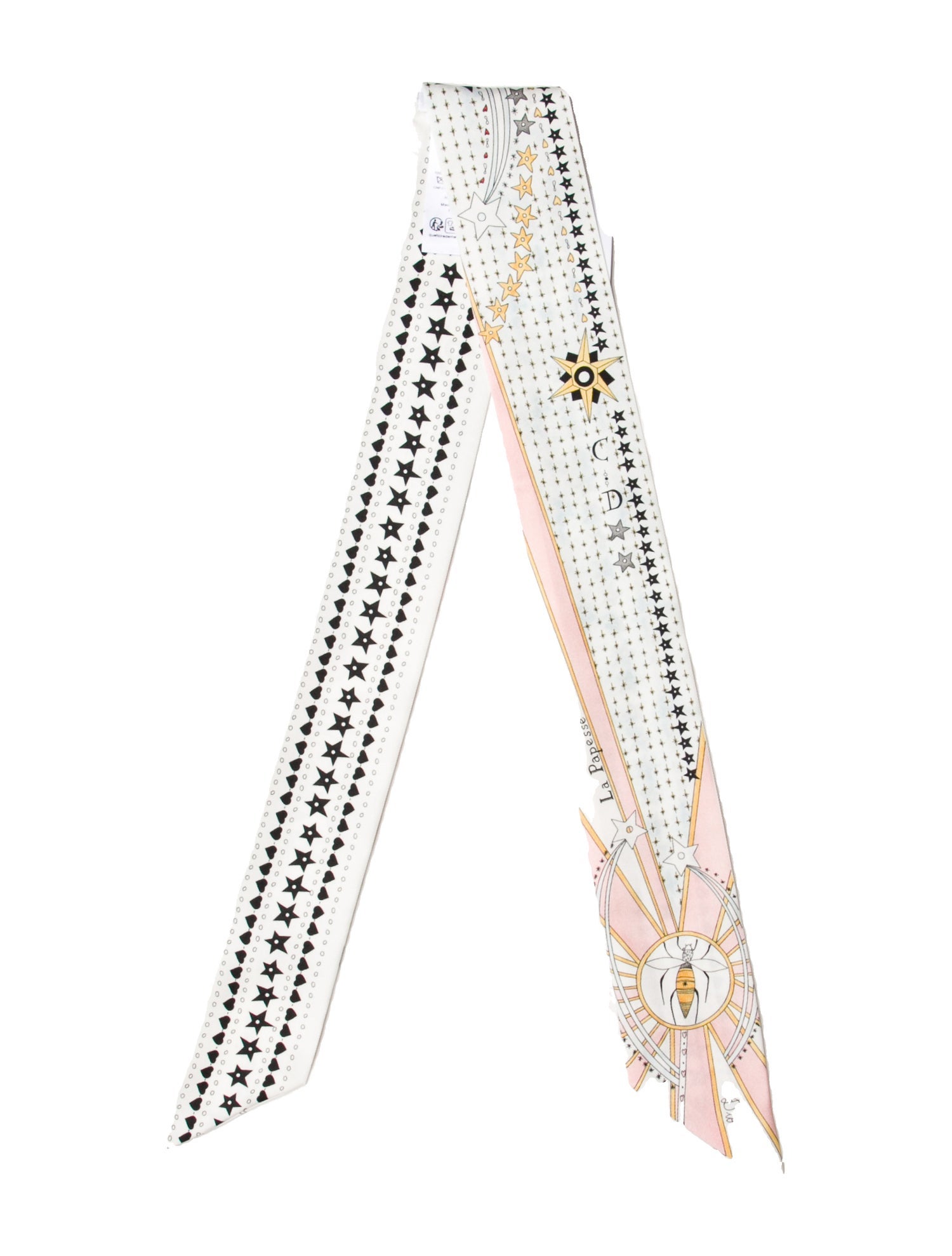 Christian Dior Silk Printed Scarf w/ Tags