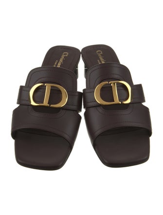 Christian Dior Leather Slides