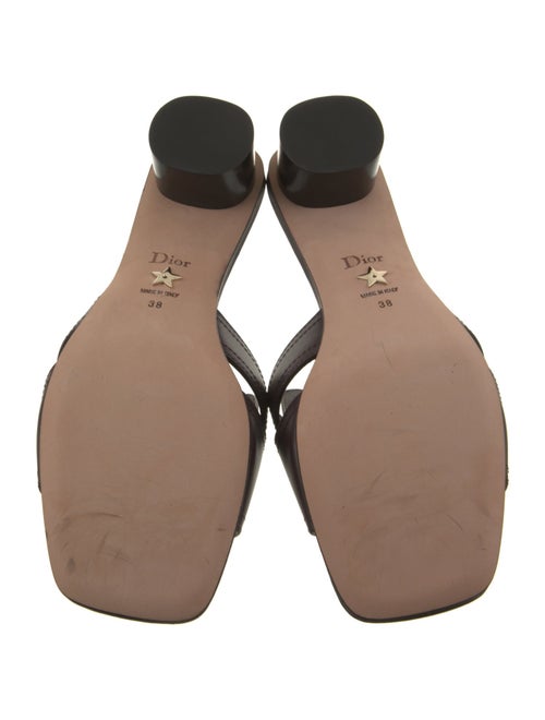 Christian Dior Leather Slides