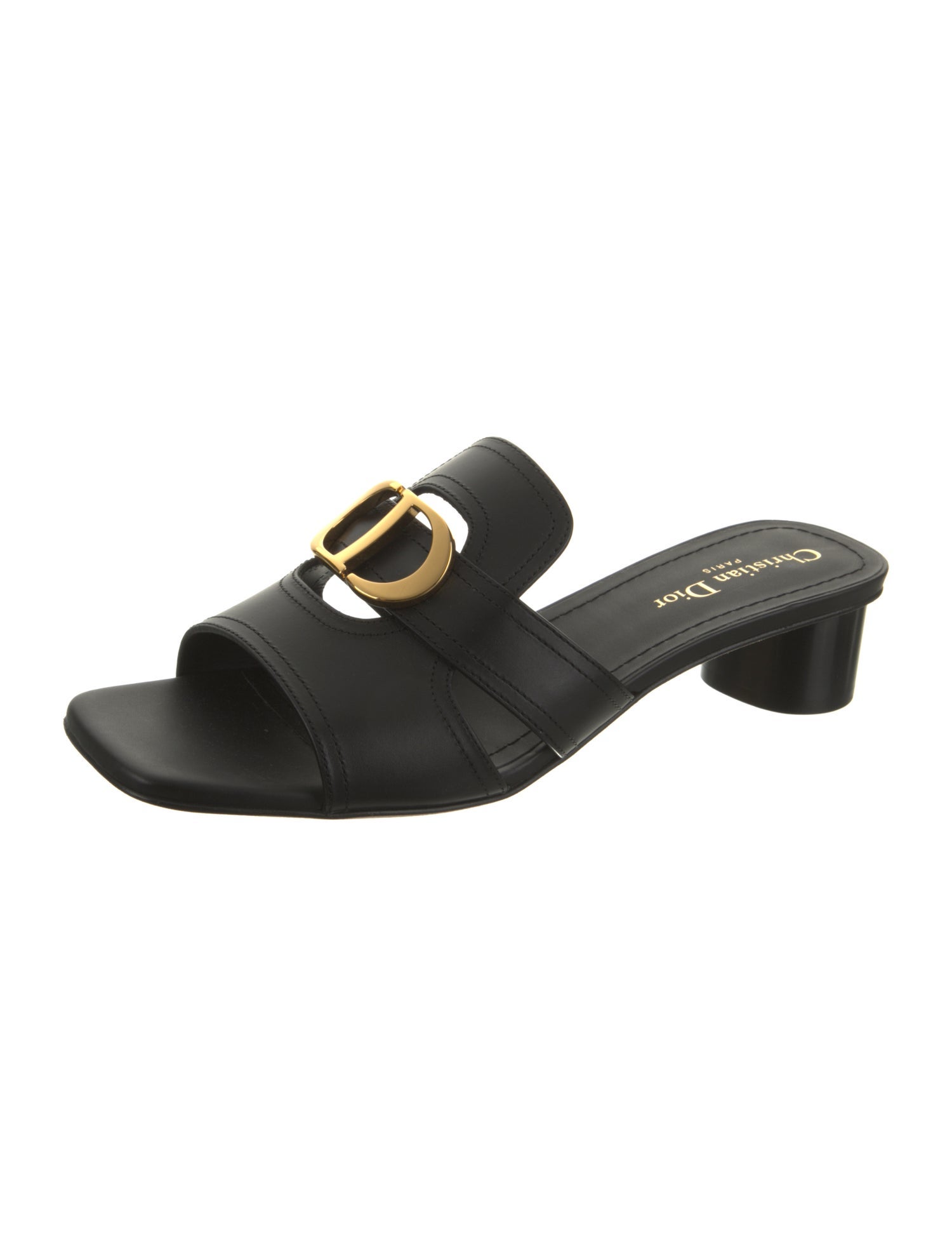 Christian Dior Leather Slides