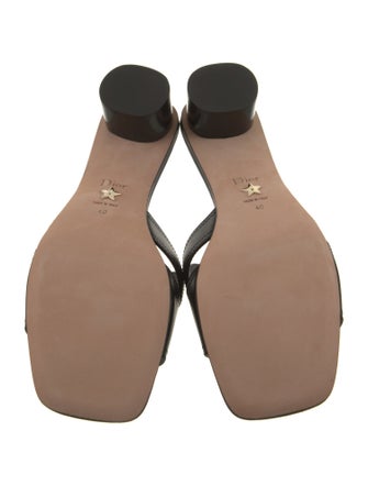Christian Dior Leather Slides