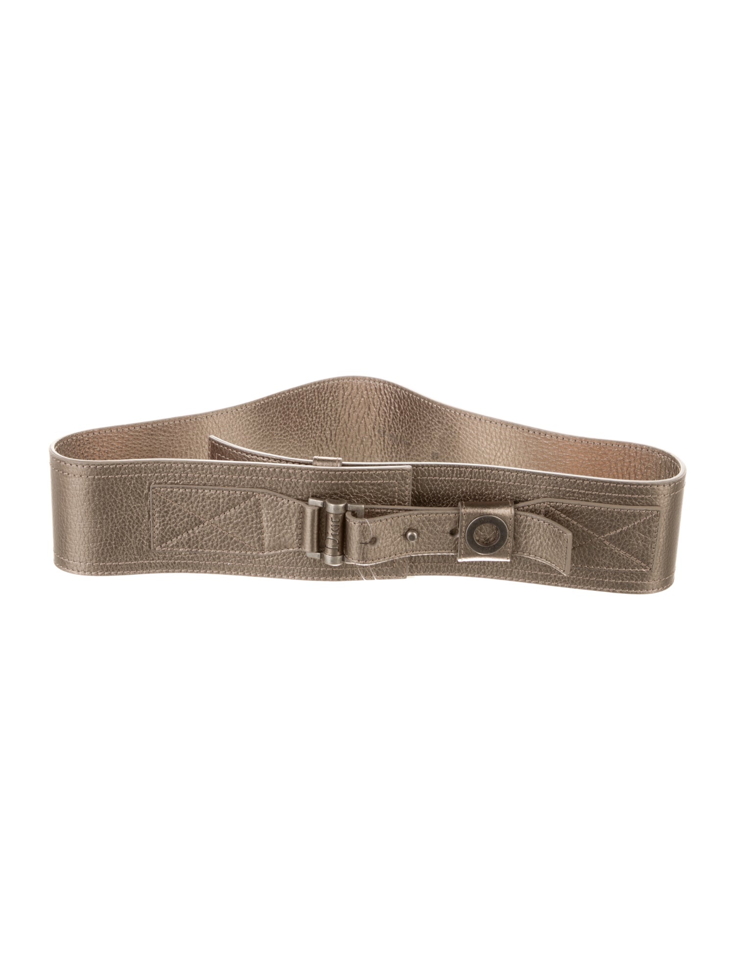 Christian Dior Wide Leather Belt