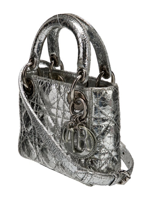 Christian Dior Leather Lady Dior Mini