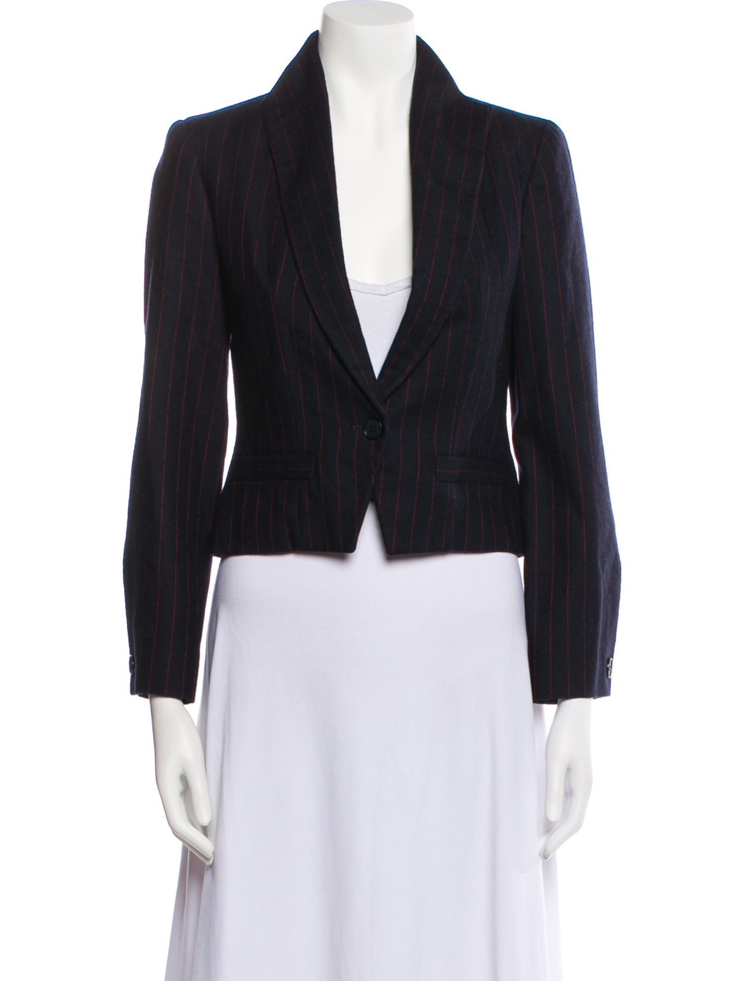 Christian Dior Silk Striped Performance Jacket