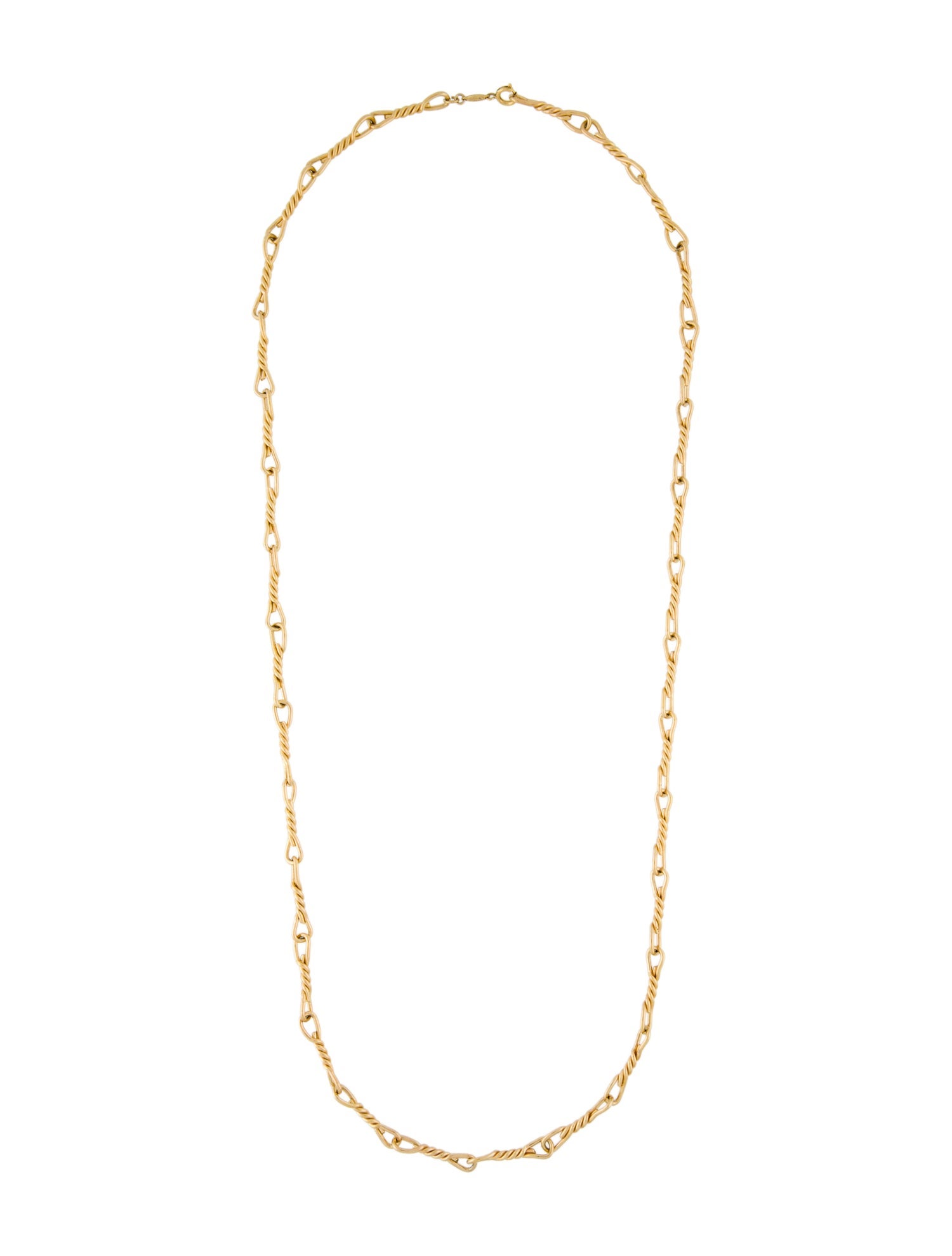 Christian Dior Vintage Link Necklace