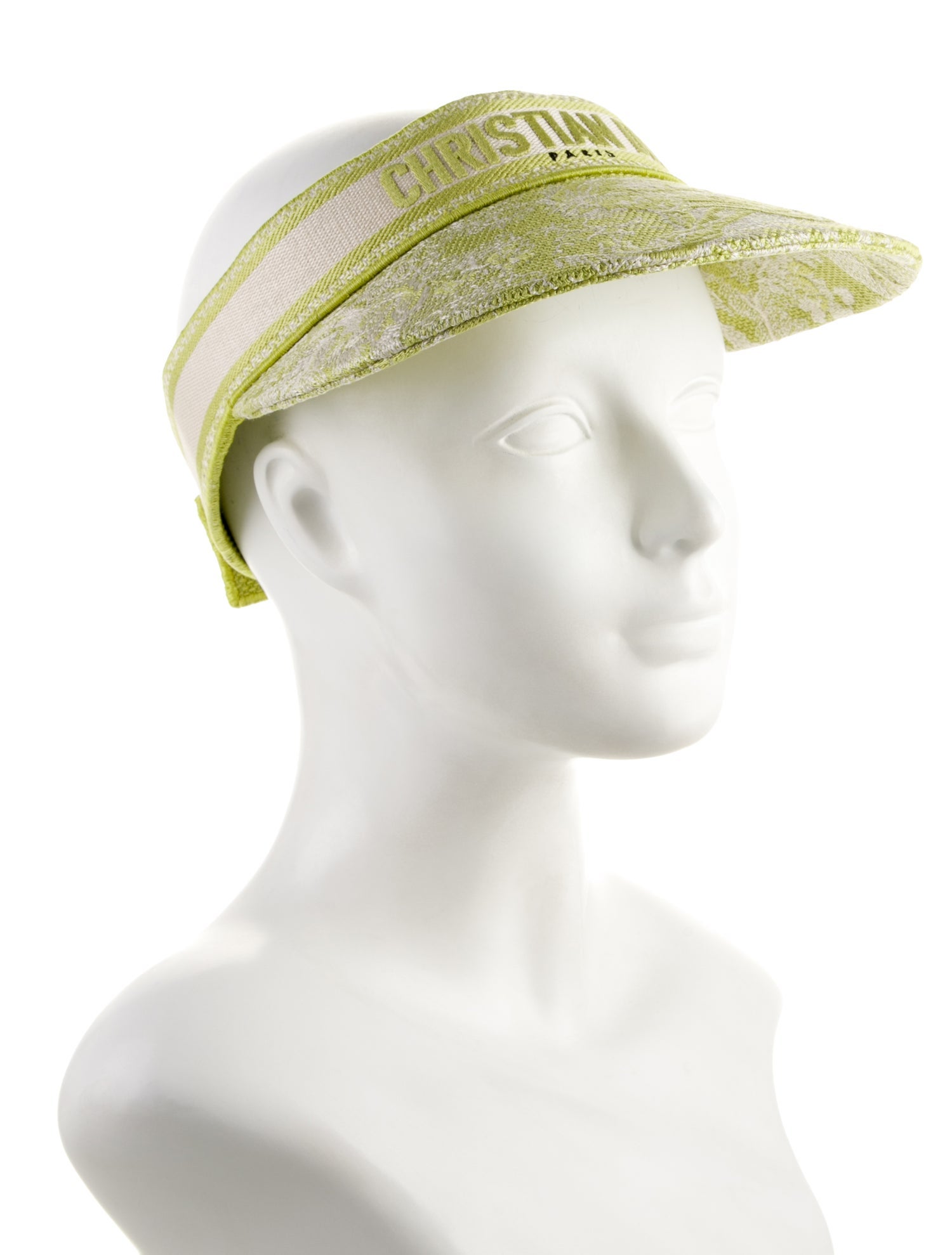 Christian Dior Toile De Jouy Canvas Visor