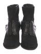 Christian Dior Suede Leather Trim Embellishment Boots