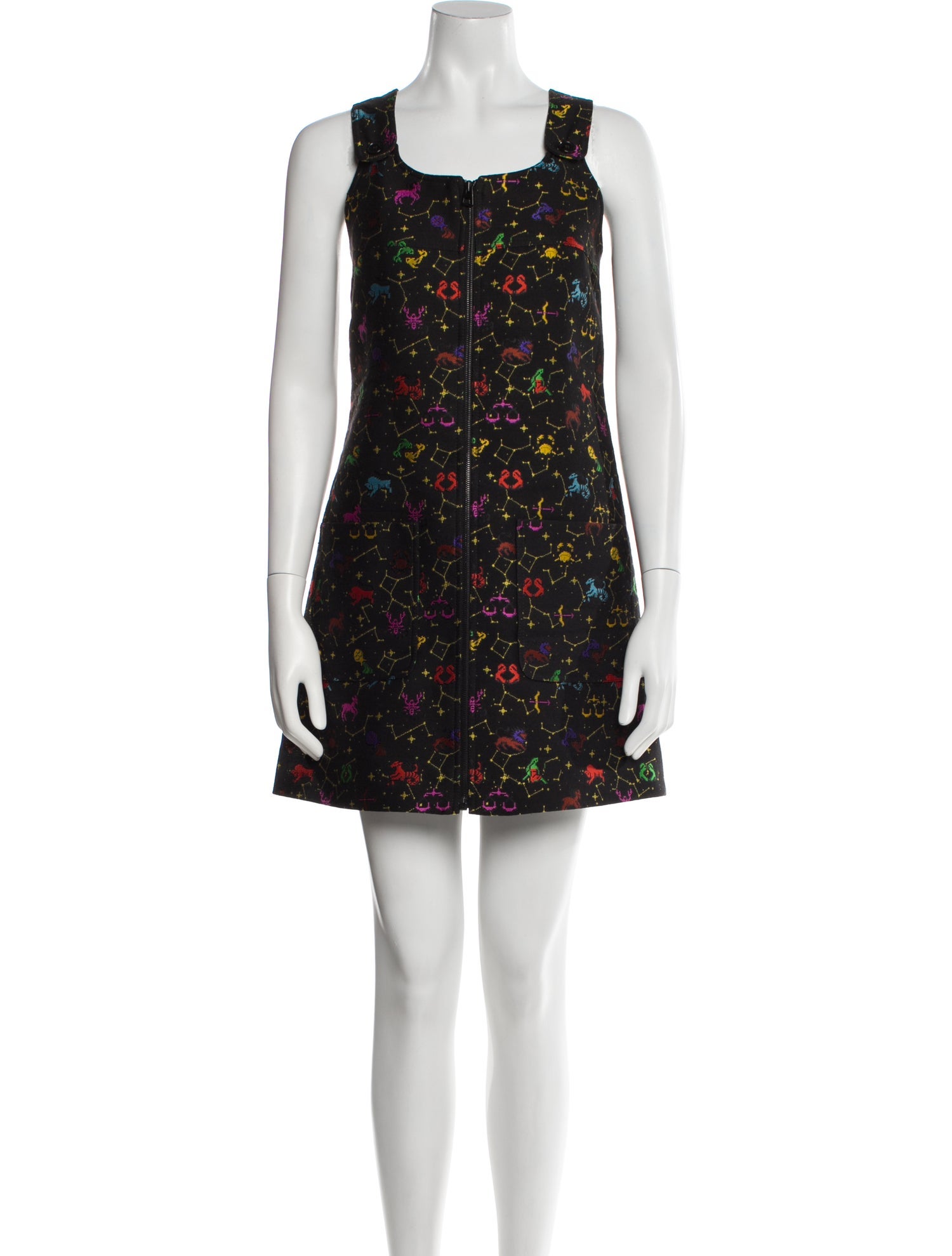Christian Dior Printed Mini Dress