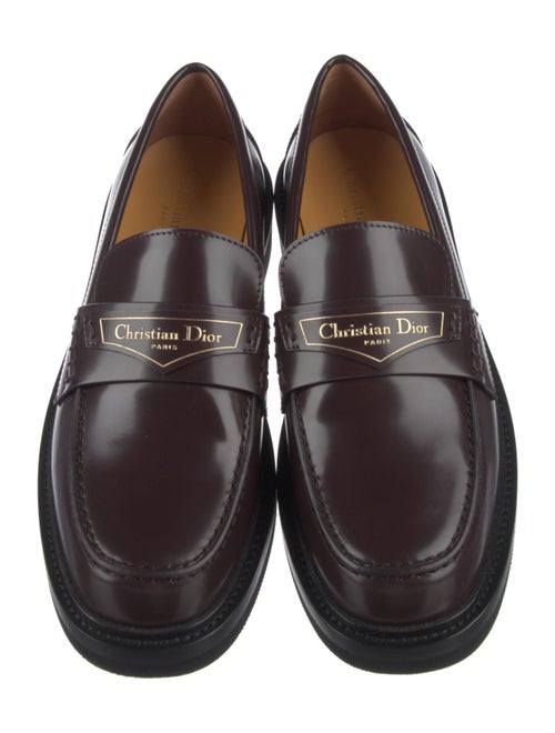 Christian Dior Leather Loafers