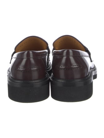 Christian Dior Leather Loafers