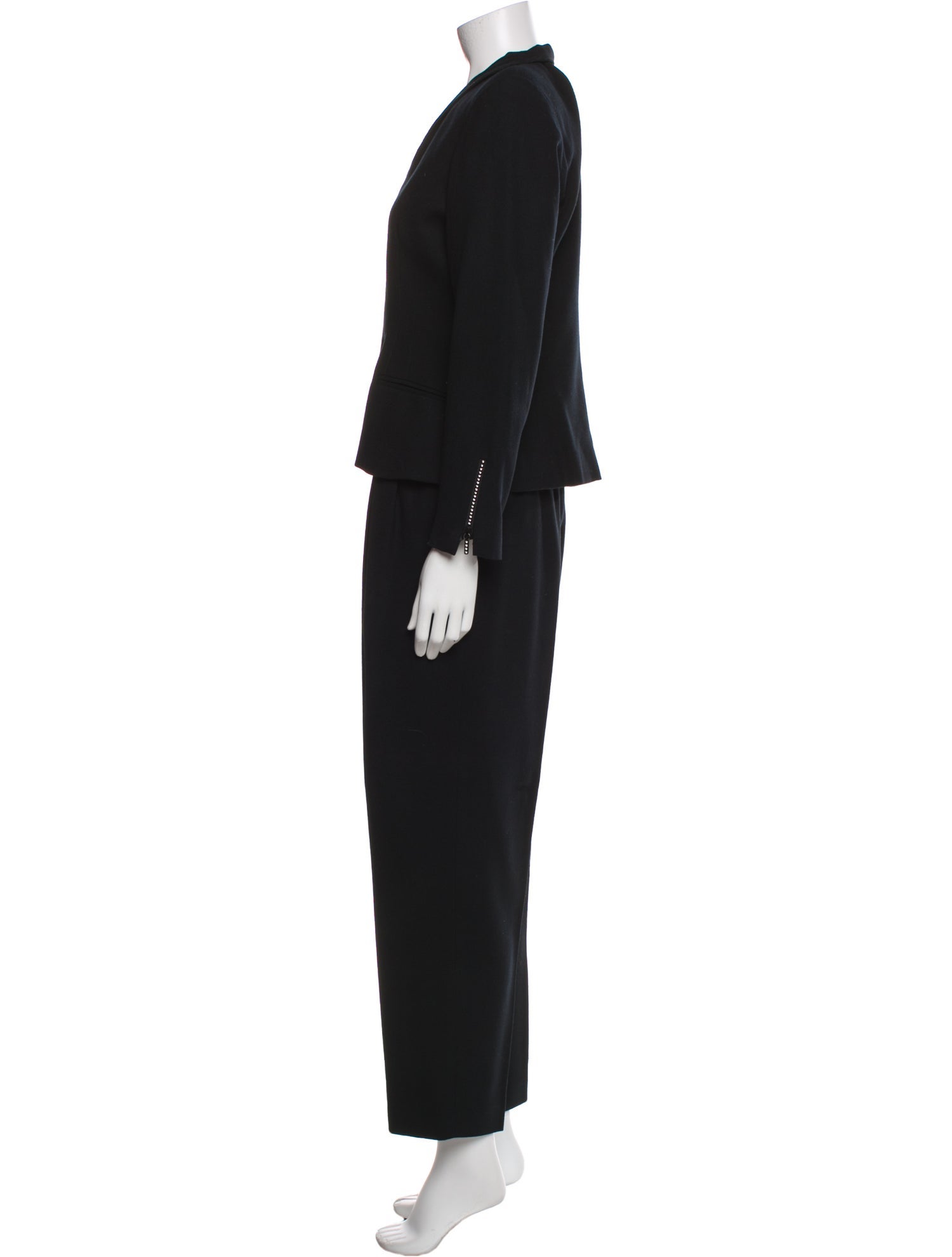 Christian Dior Vintage Wool Pantsuit