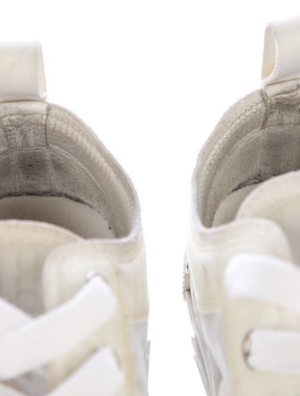 Christian Dior Diorissimo Pattern Mesh Sneakers