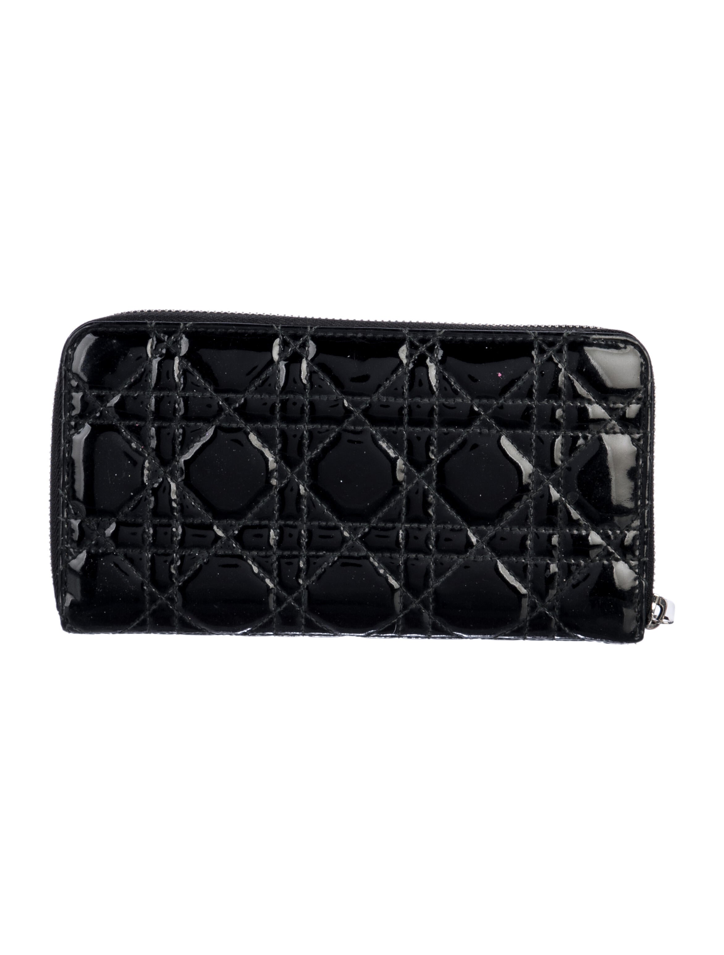 Christian Dior Vintage 2009 Continental Wallet