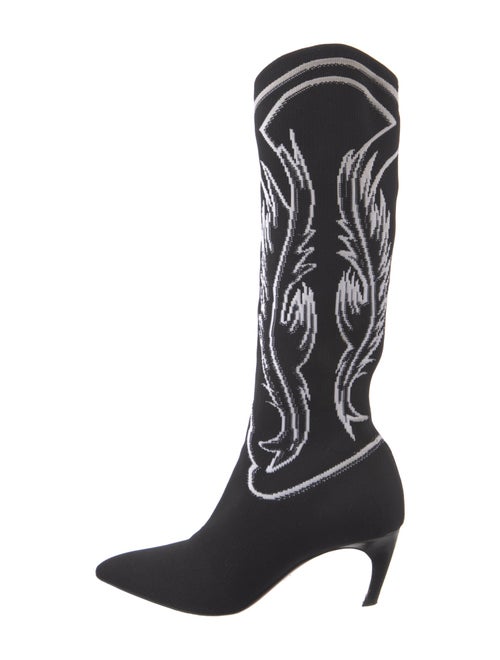 Christian Dior Printed Sock Boots