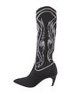 Christian Dior Printed Sock Boots