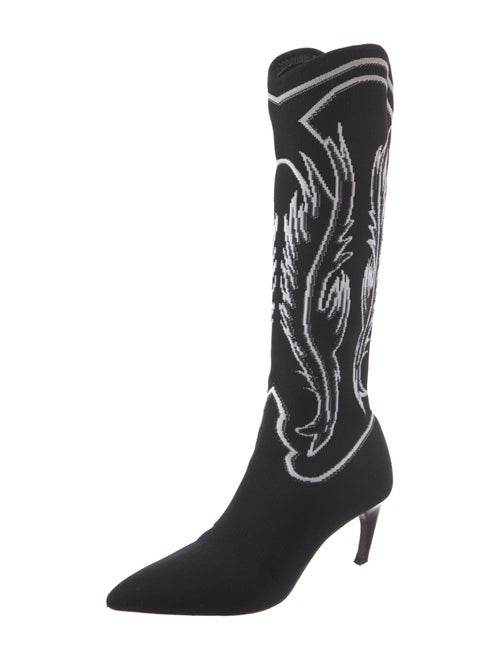 Christian Dior Printed Sock Boots