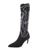 Christian Dior Printed Sock Boots