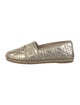 Christian Dior Jute Embroidered Accent Espadrilles