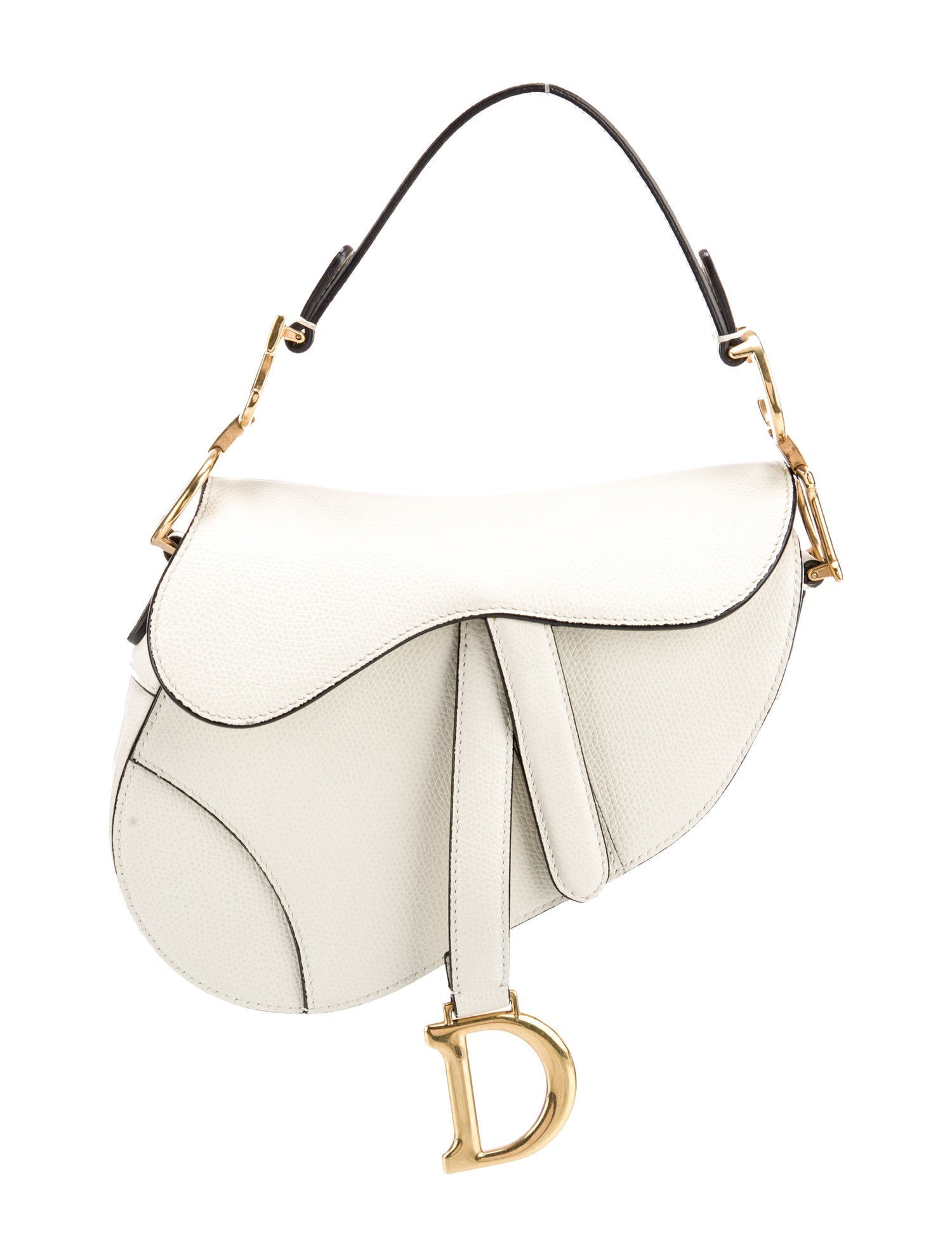 Christian Dior Calfskin Saddle Mini