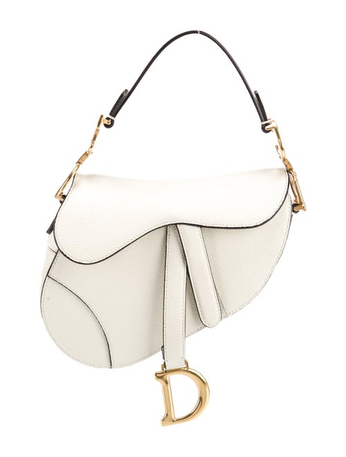 Christian Dior Calfskin Saddle Mini