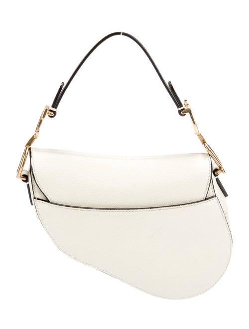 Christian Dior Calfskin Saddle Mini