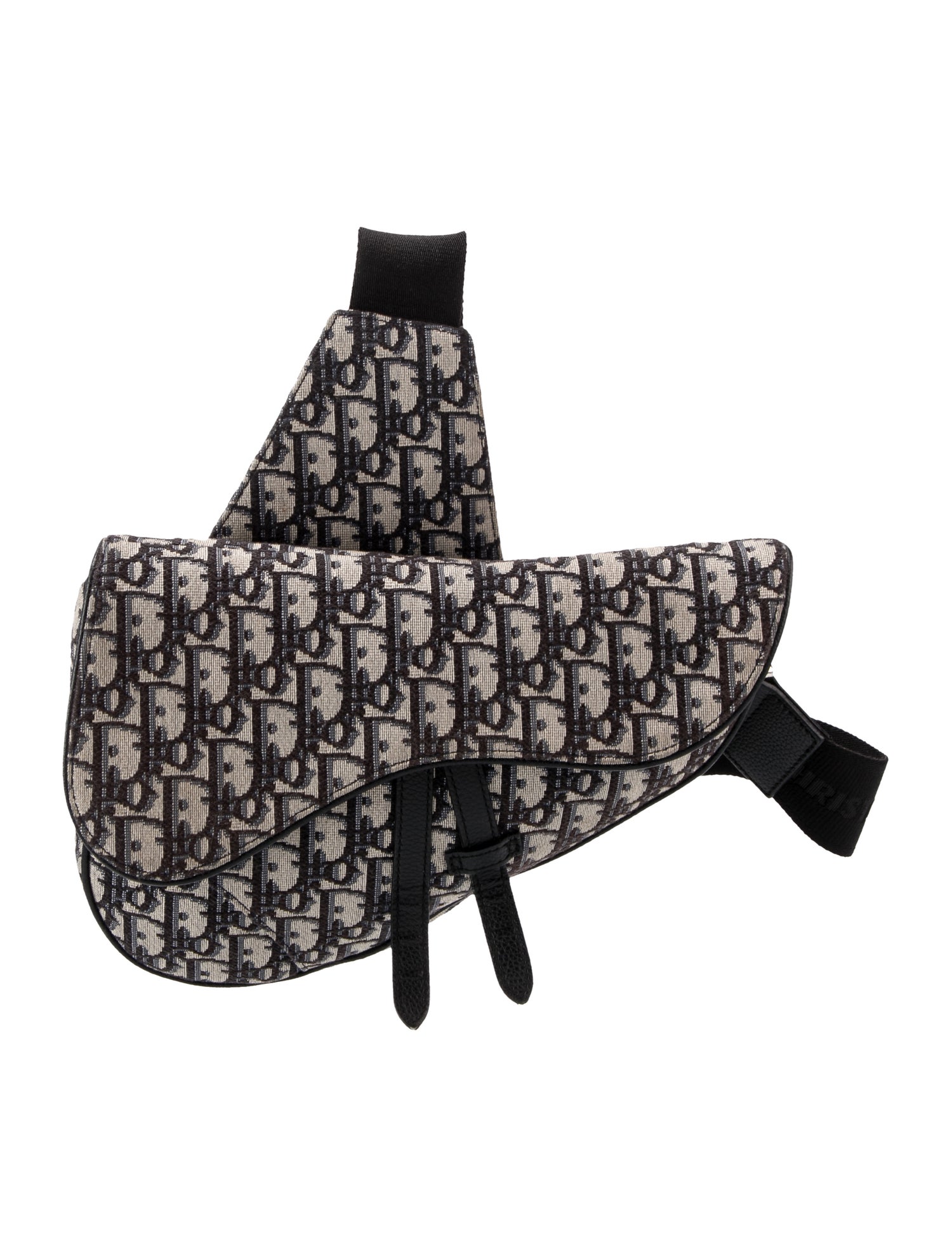 DIOR MEN Oblique Jacquard Saddle
