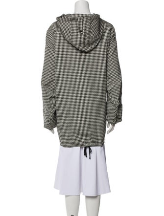 Christian Dior Houndstooth Print Coat