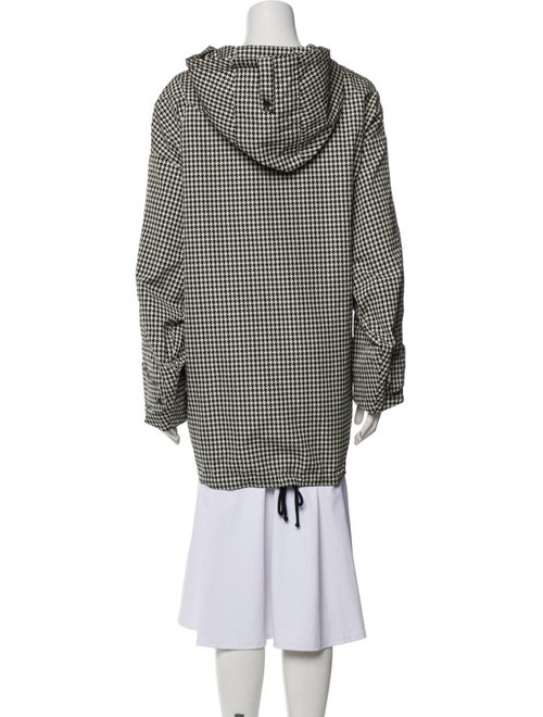 Christian Dior Houndstooth Print Coat