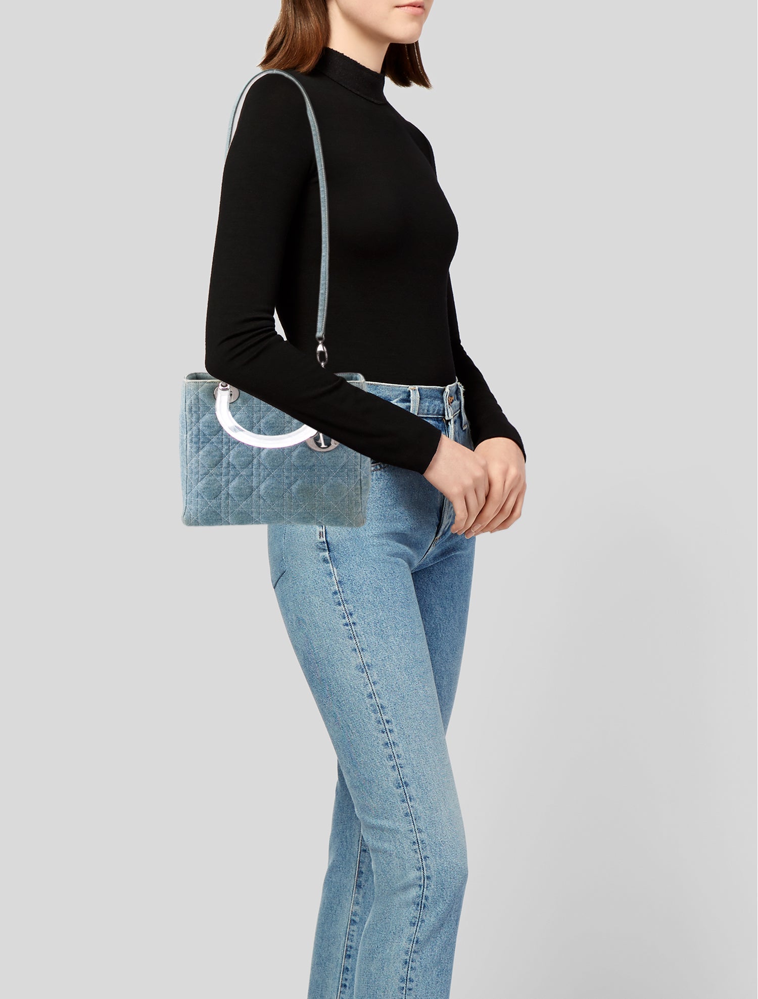 Christian Dior Cannage Lady Dior Medium Vintage