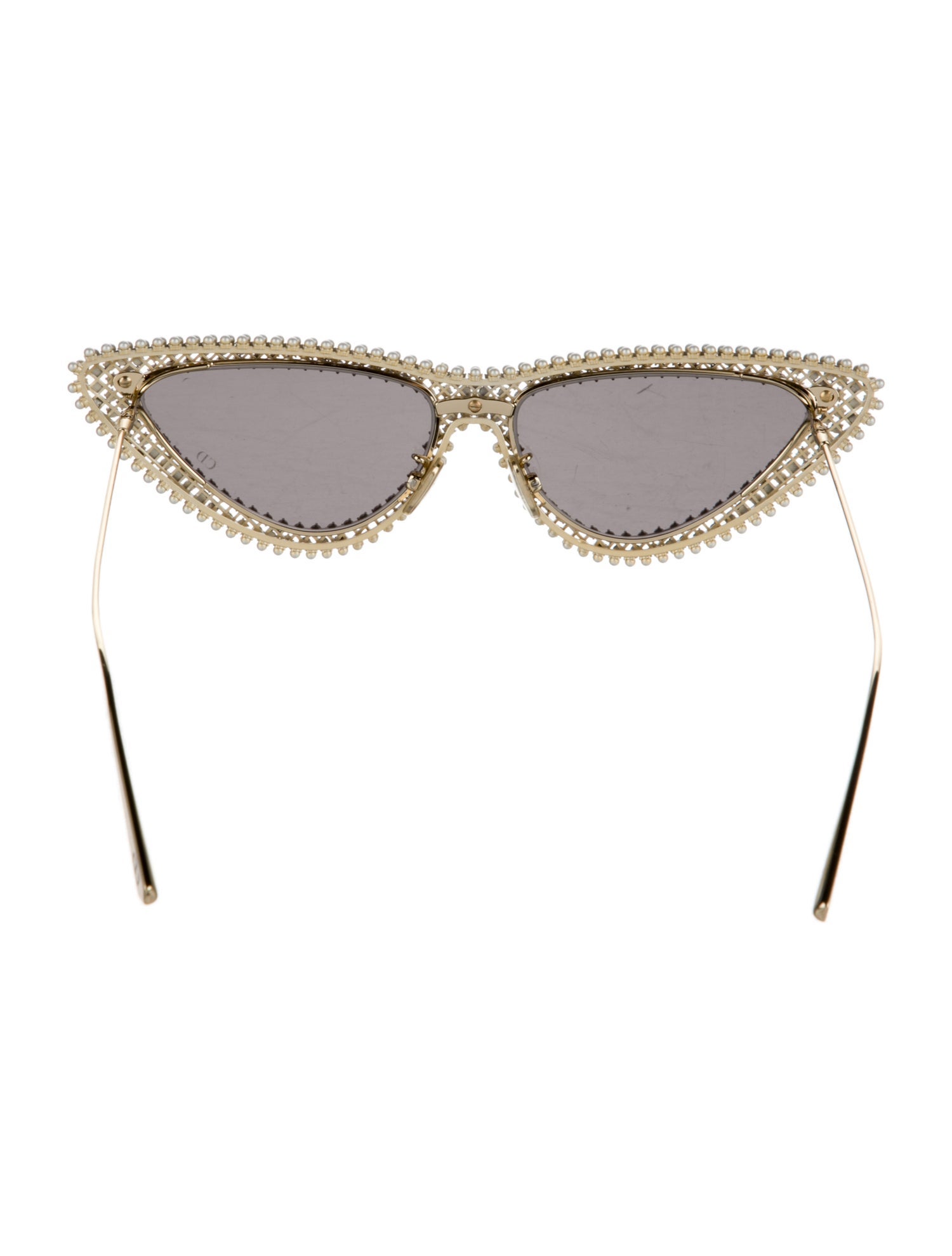 Christian Dior Cat-Eye Mirrored Sunglasses