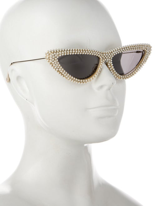 Christian Dior Cat-Eye Mirrored Sunglasses