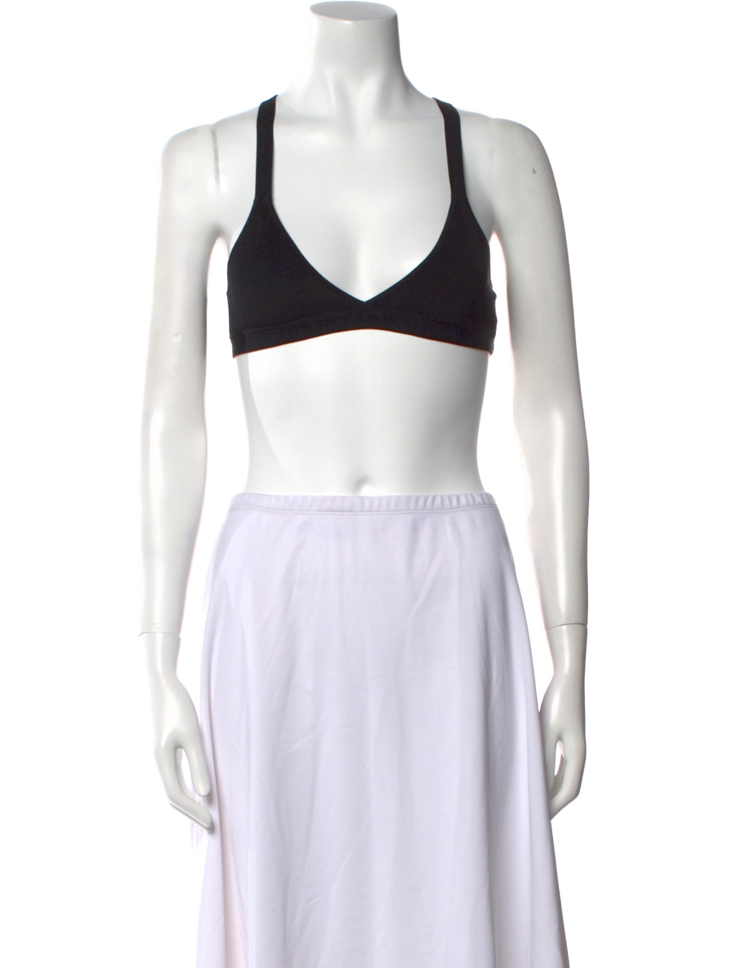 Christian Dior Square Neckline Sleeveless Crop Top