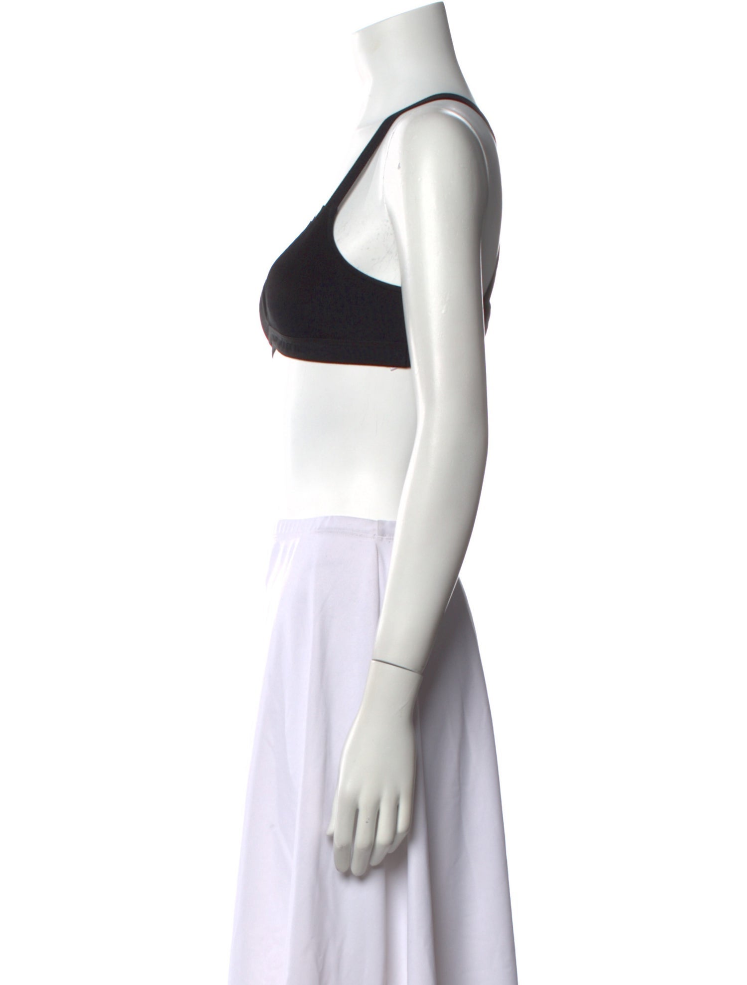 Christian Dior Square Neckline Sleeveless Crop Top