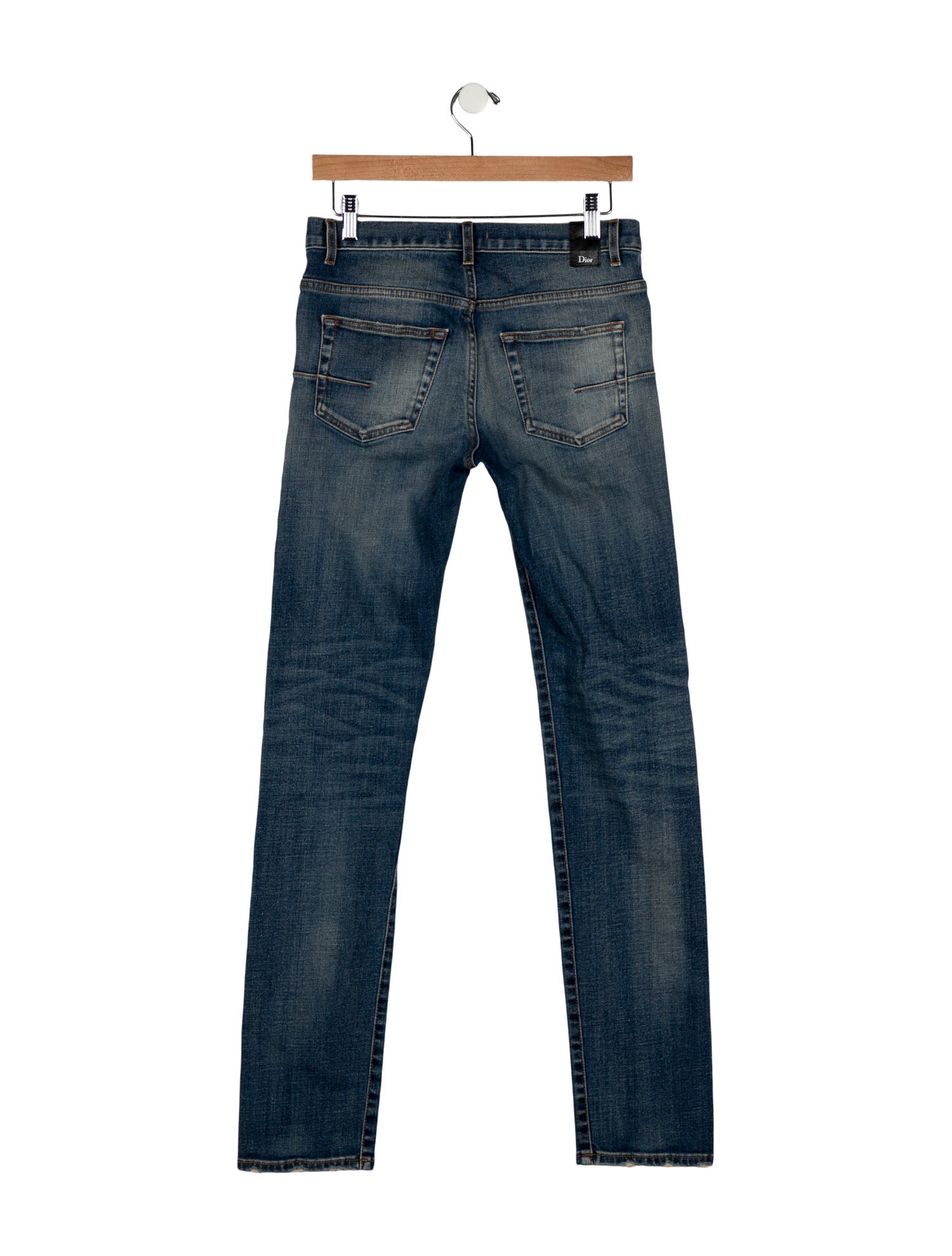 Dior Homme 2008 Under My Car Slim Fit Jeans - Blue, 9.5