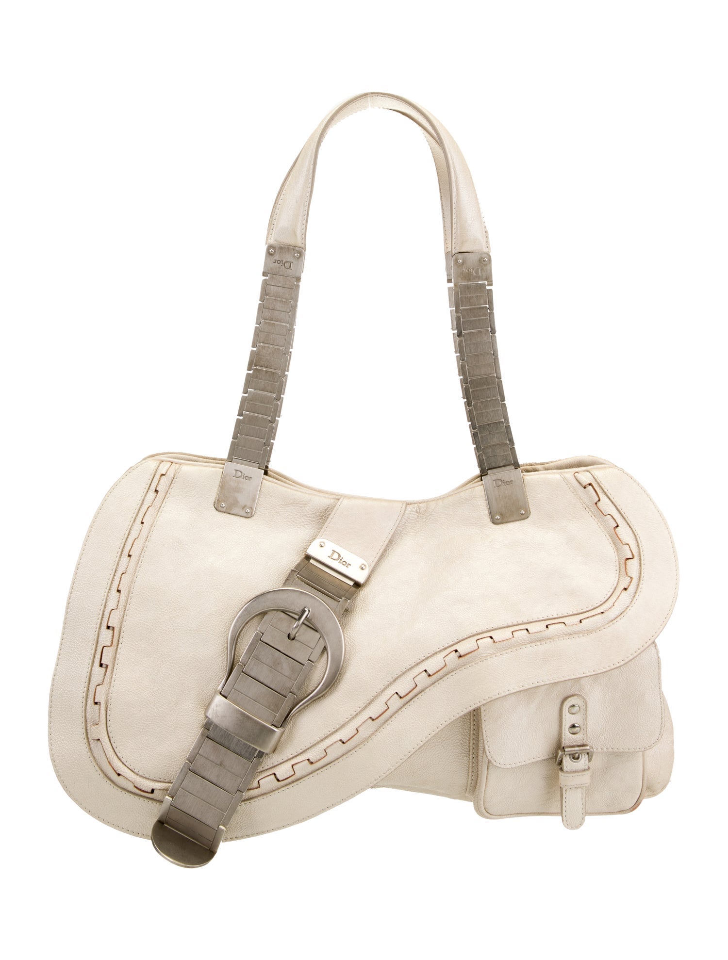 Christian Dior Diorissimo Gaucho Saddle Medium Vintage