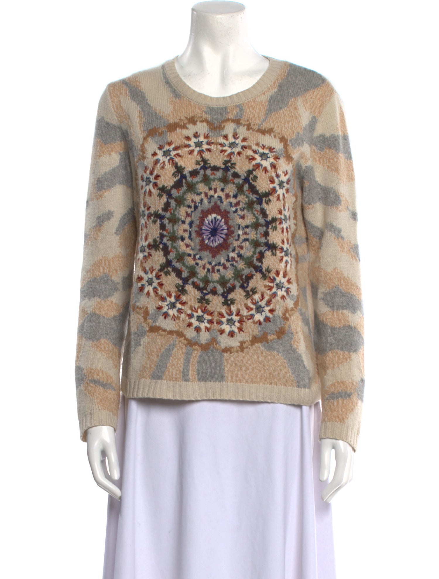 Christian Dior Cashmere Printed Sweater