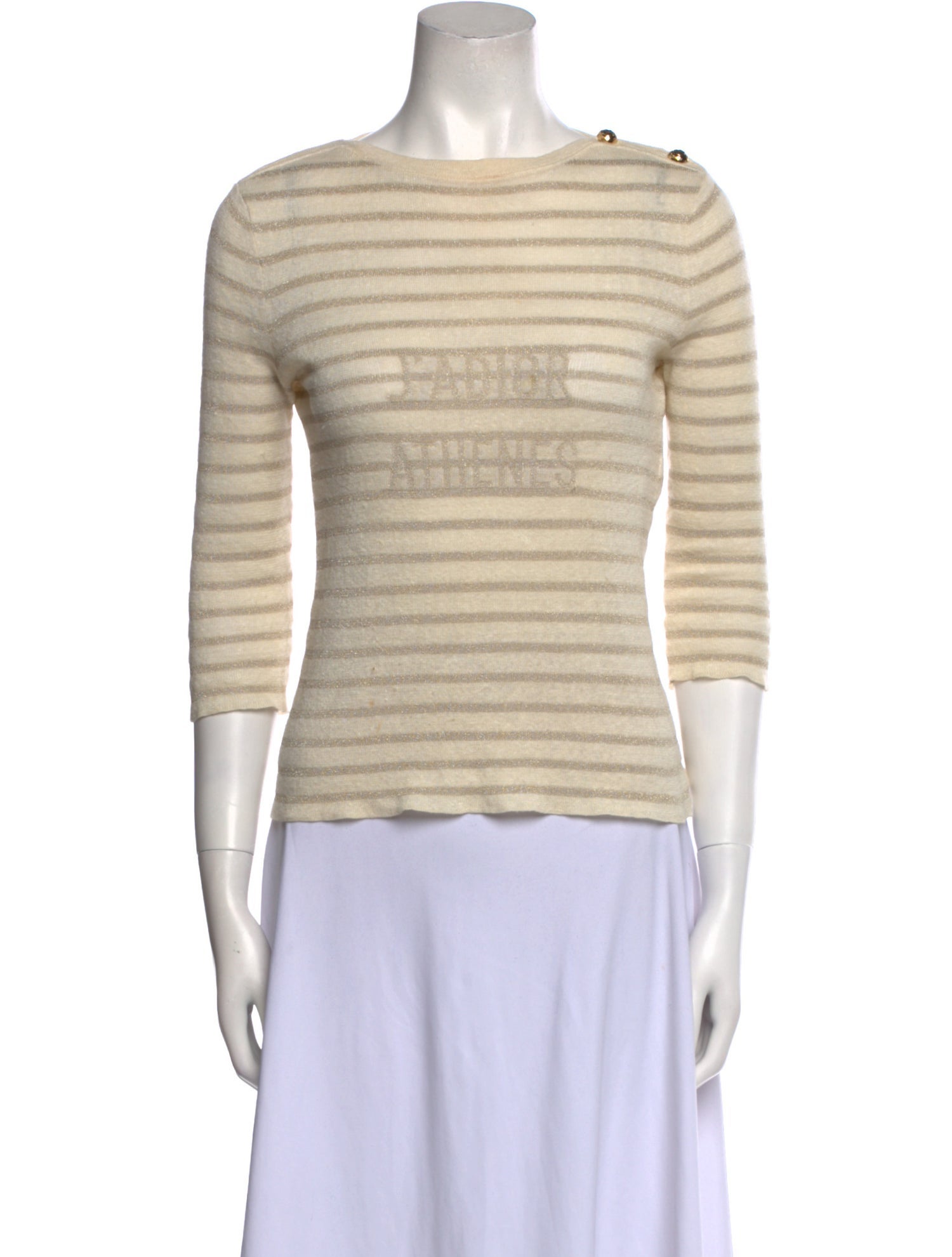 Christian Dior 2022 Linen Top