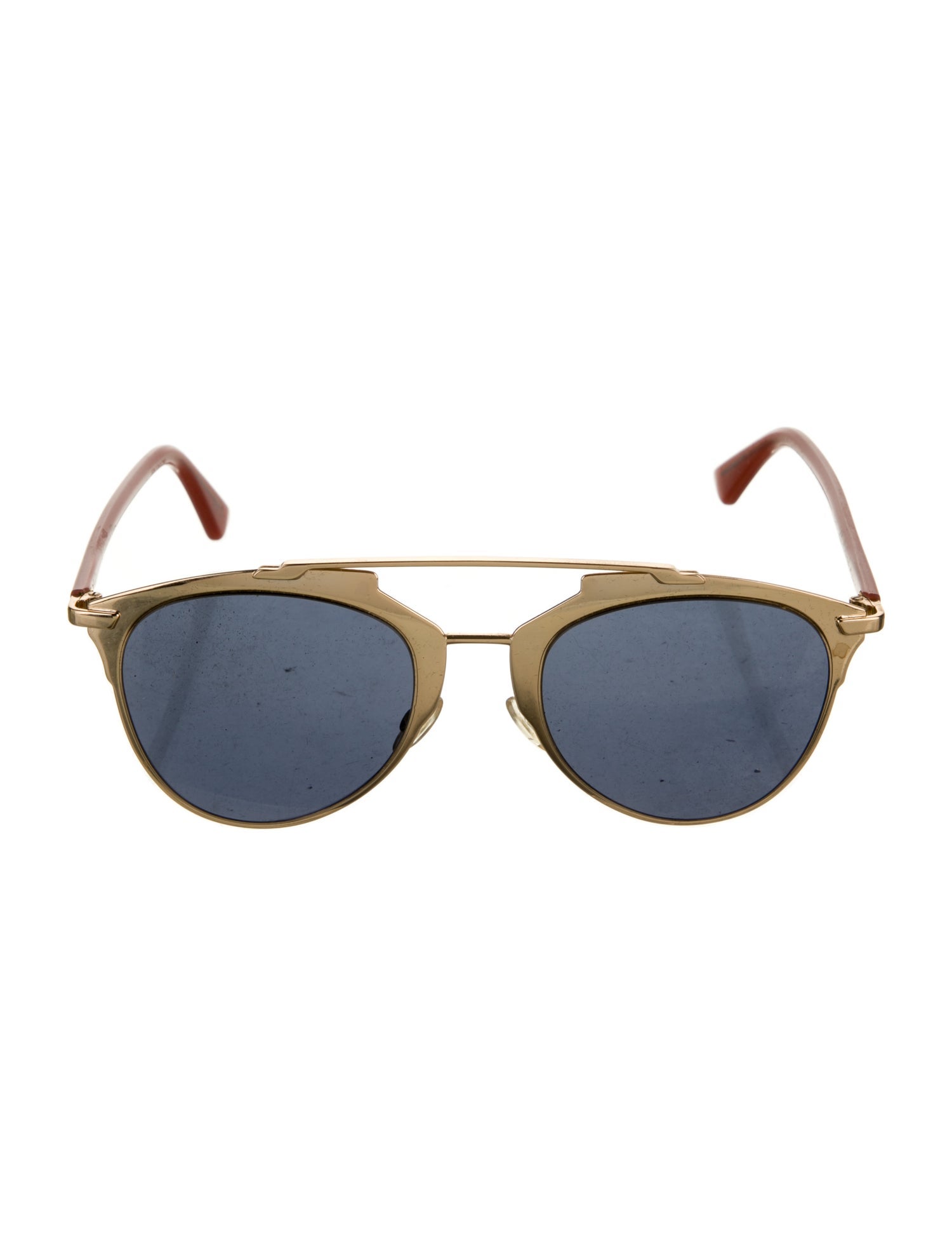 Christian Dior Aviator Mirrored Sunglasses