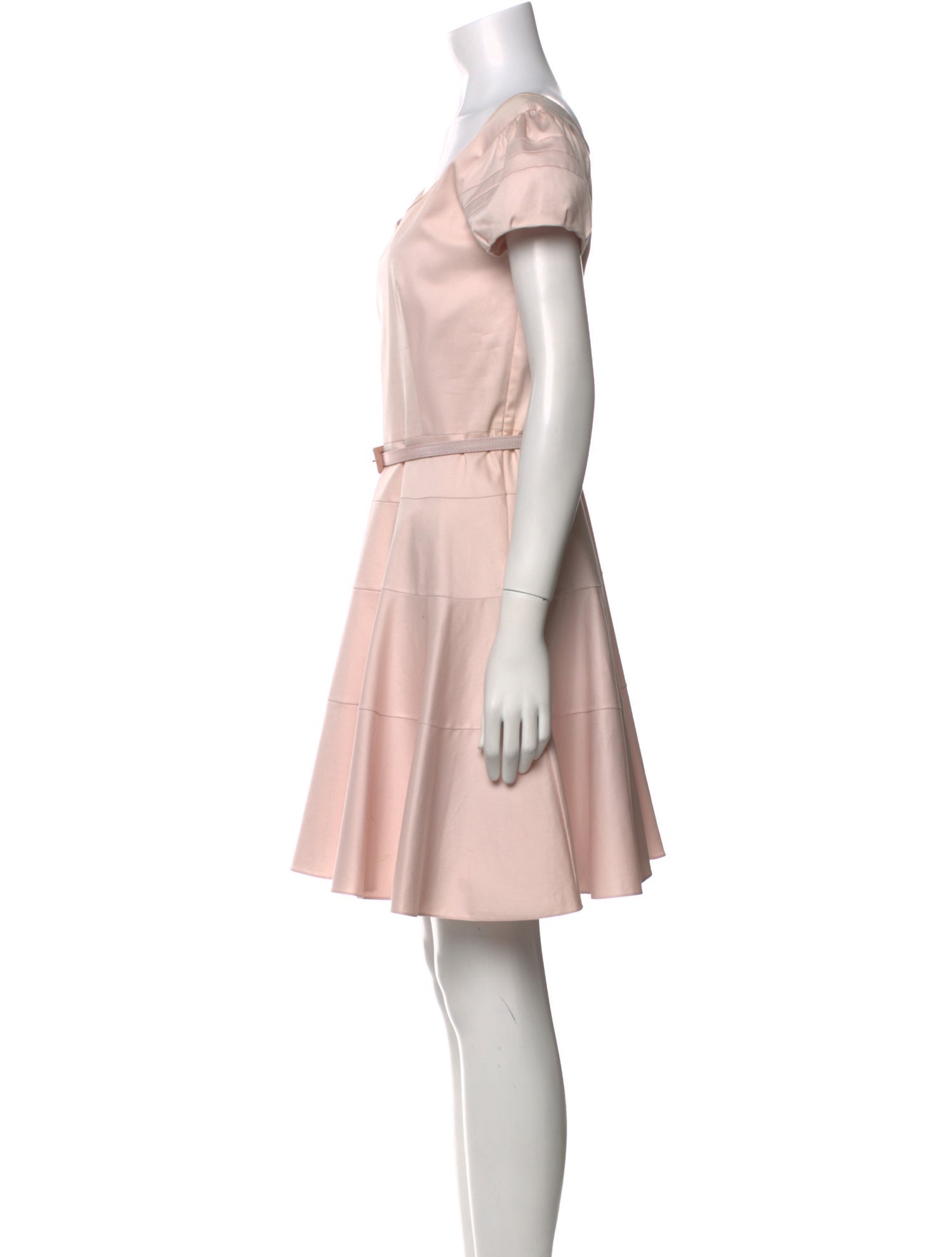 Christian Dior Scoop Neck Mini Dress