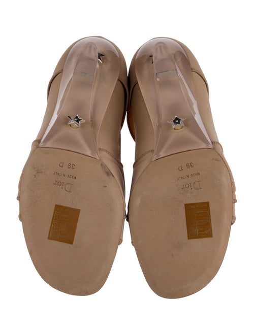 Christian Dior Raw-Edge Trim Gladiator Sandals