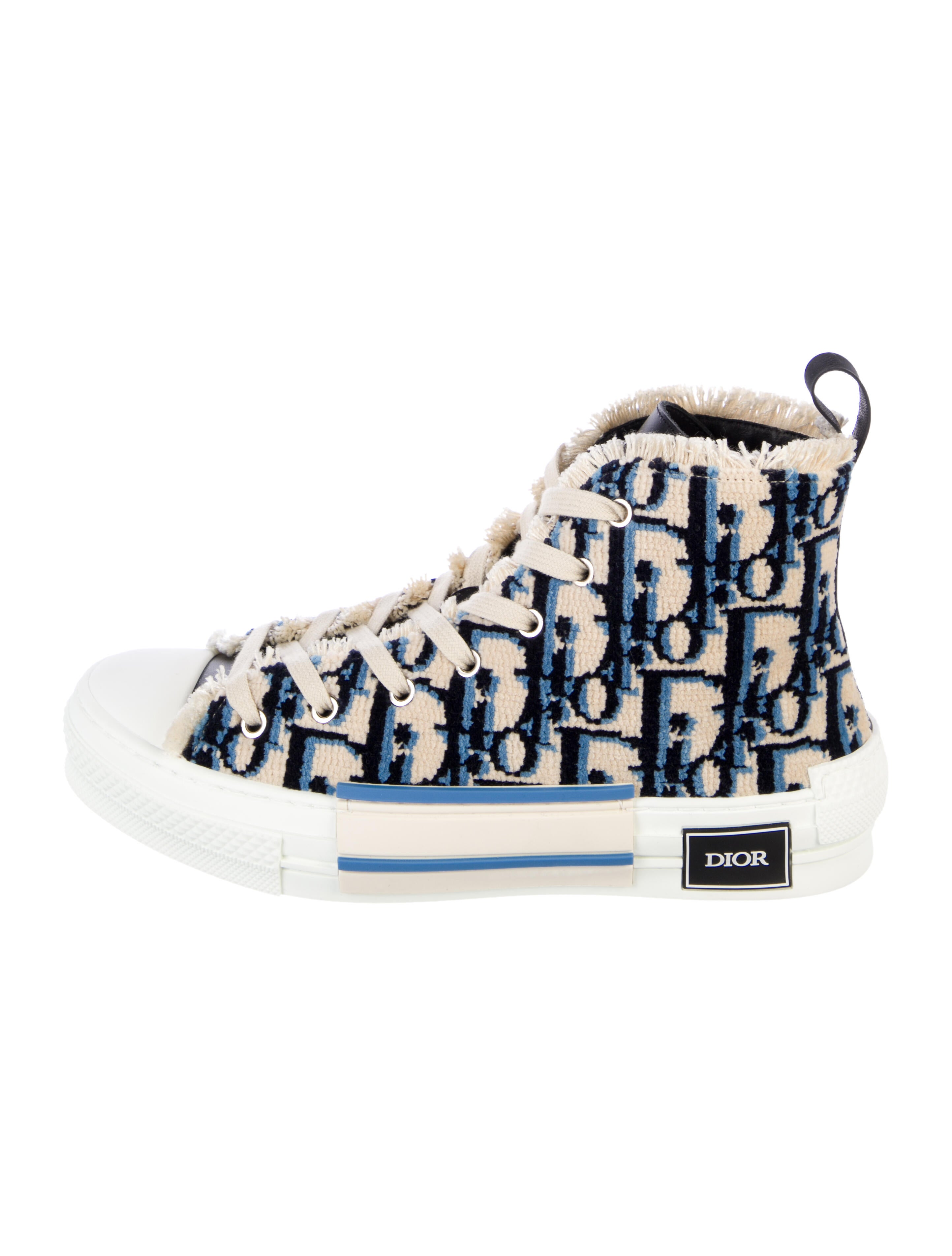 DIOR MEN B23 Tapestry Sneakers