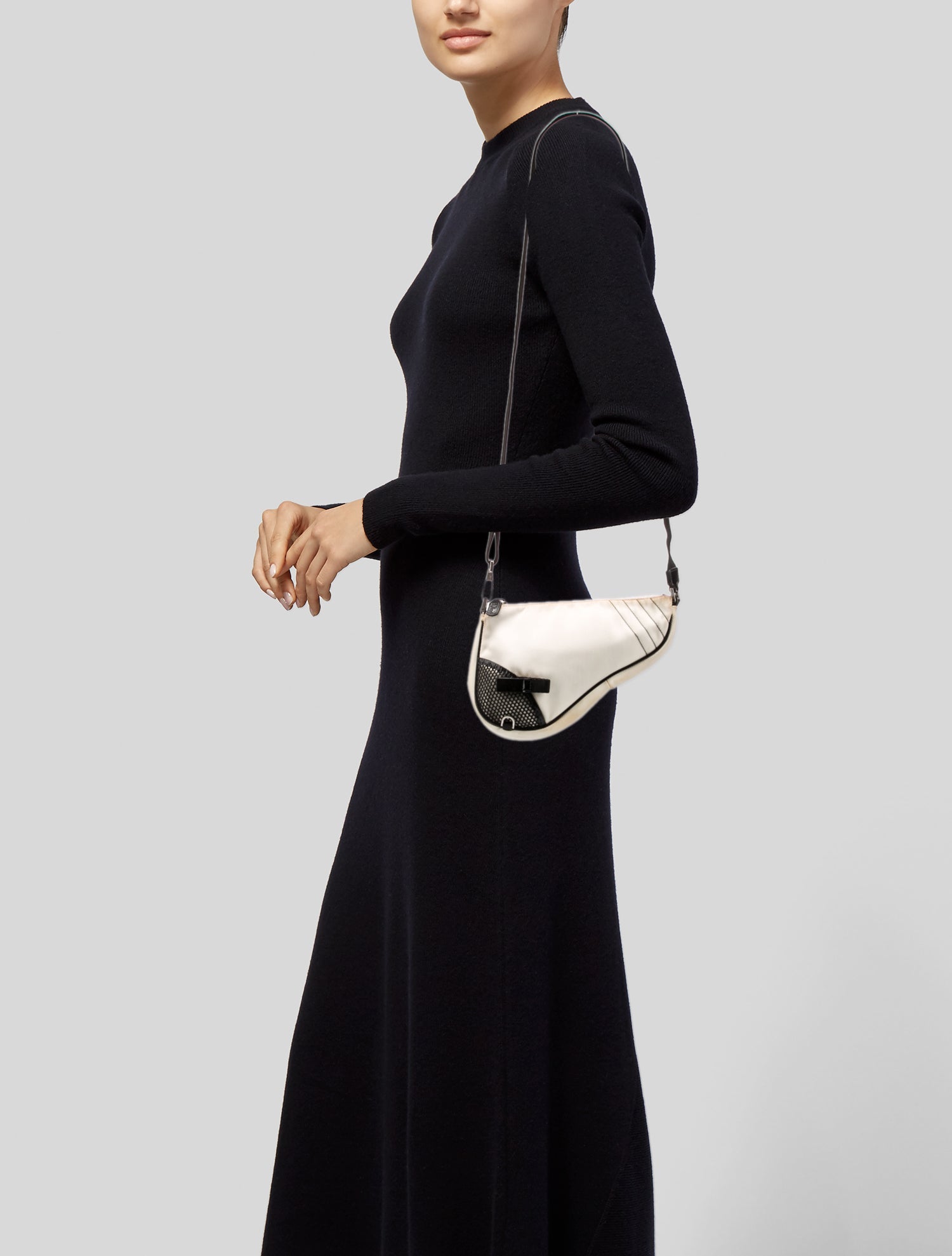 Christian Dior Nylon Saddle Vintage