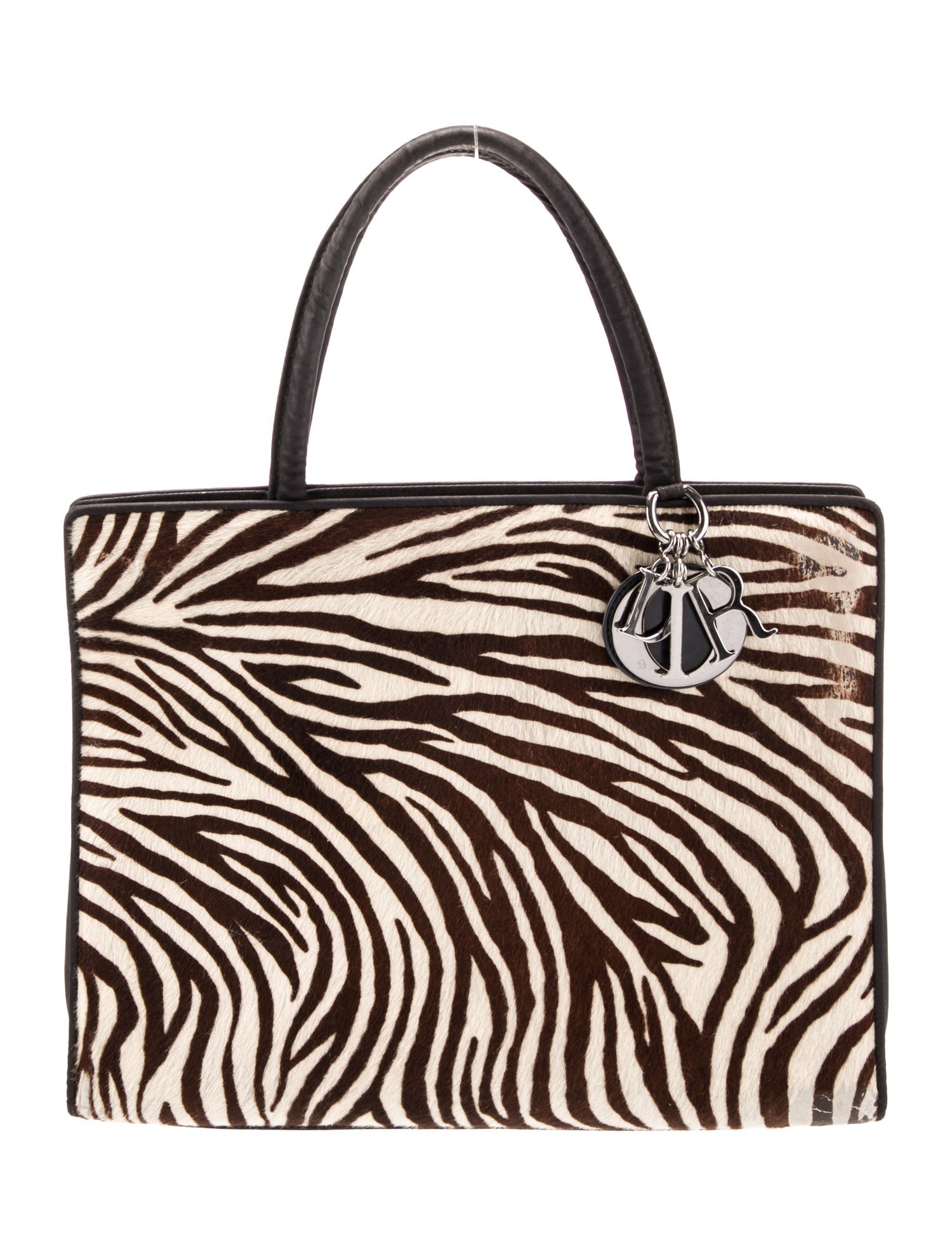 Christian Dior Ponyhair Briefcase Vintage